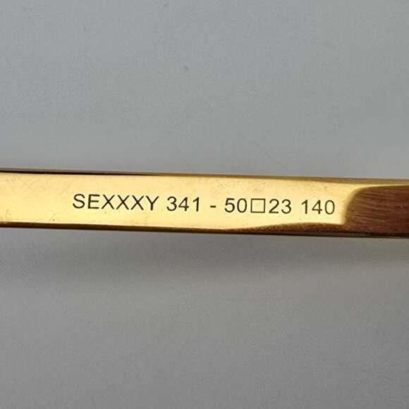 Thierry Lasry Sexxxy 341 Horn Cat Eye Sunglasses Frame France 50-23-140 - Picture 7 of 13